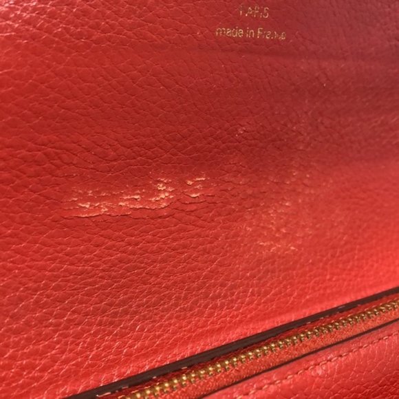 authentic Louis Vuitton LV Long Wallet Portefeuille Elise - Picture 10 of 15